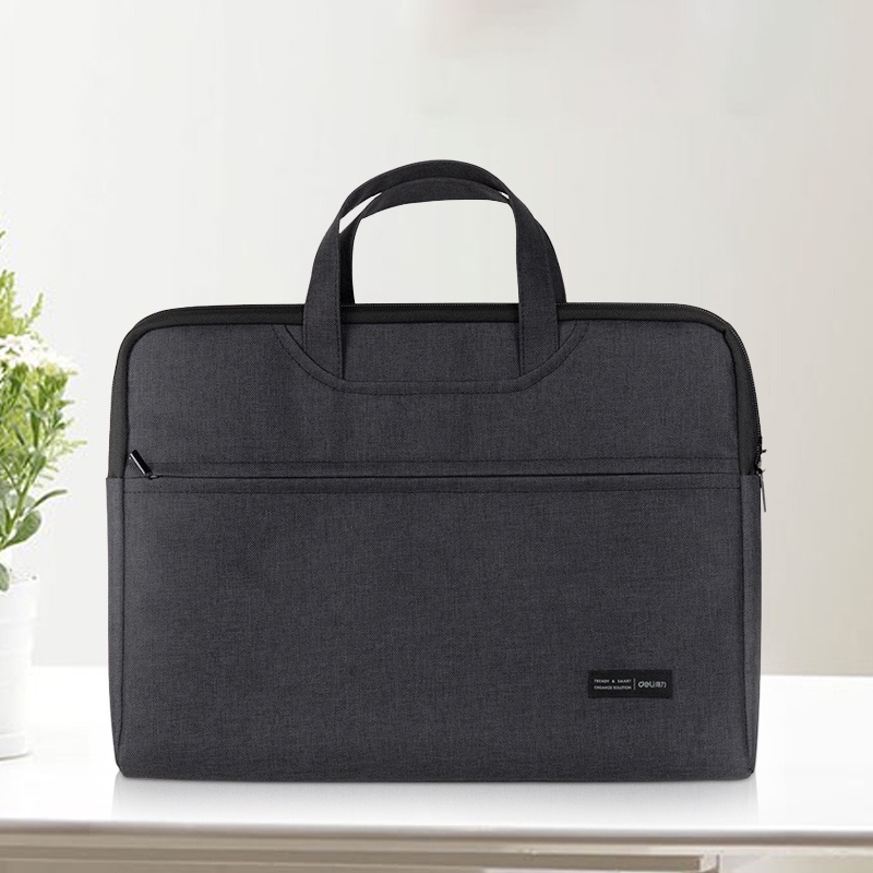 Deli Handbag Computer Storage Bag Waterproof Laptop Pouch with Zipper ...