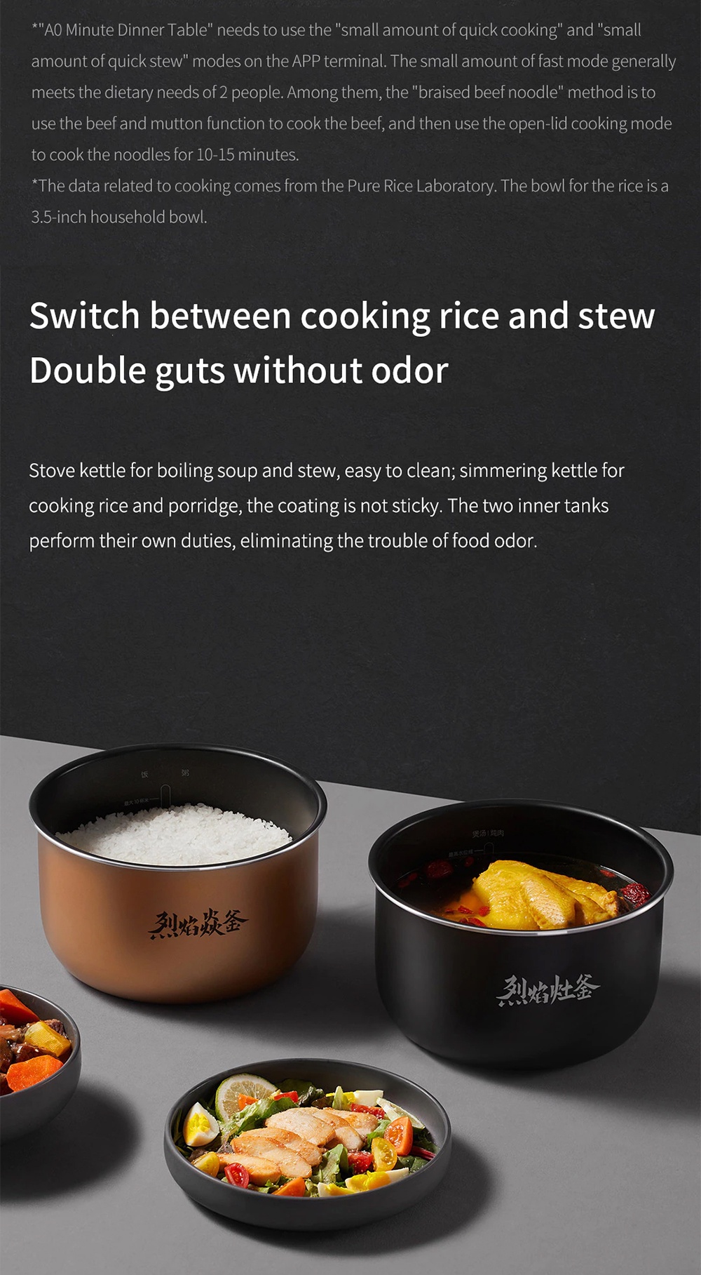 Xiaomi Mijia Electric Pressure Cooker 2.5L Multifunctional Rice Cooker  Small Hot Pot Pressure Cooker Powder Coating Smart Recipe