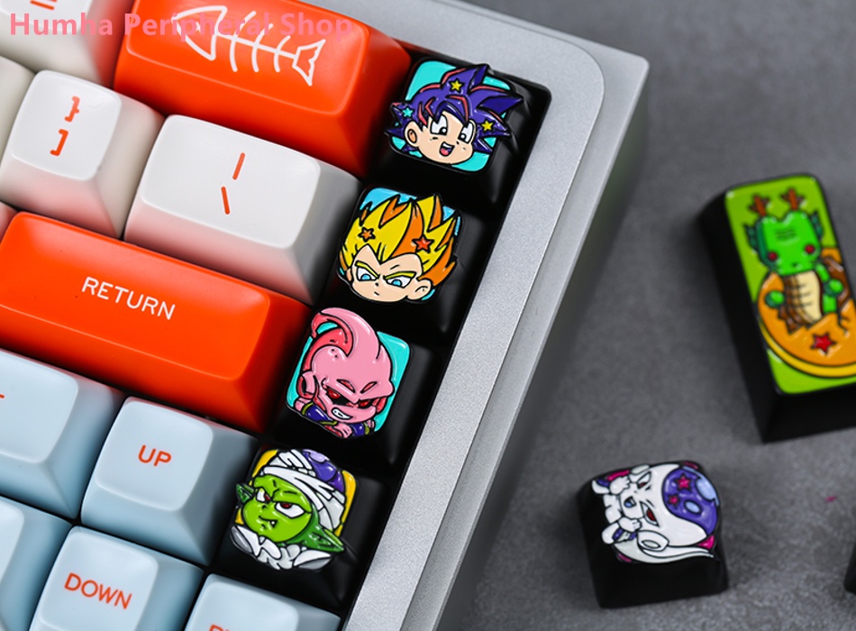 Humha Artisan keycap Anime keycap Cherry profile Mechanical keyboard ...