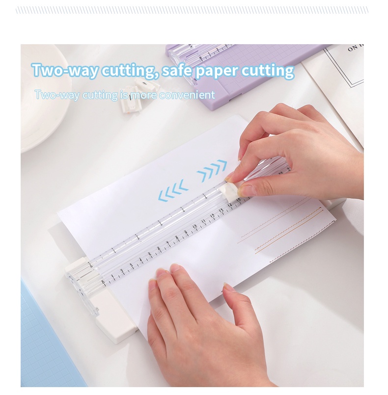 JIANWU Cute Multifunction Journal Paper Cutter DIY Student Handmade A5 ...