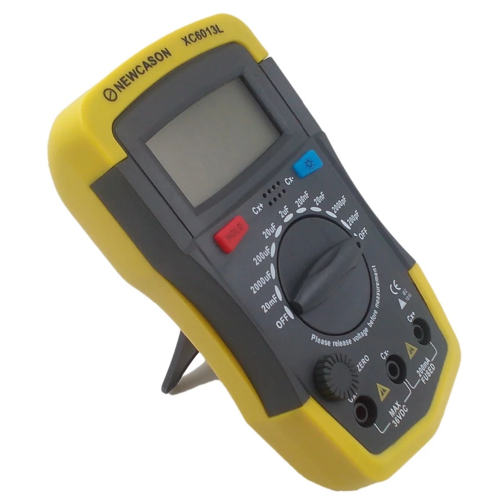 Digtital Capacitance Meter XC6013L Capacitor Tester MF UF Circuit Gauge Capacitance Meter Tester ...