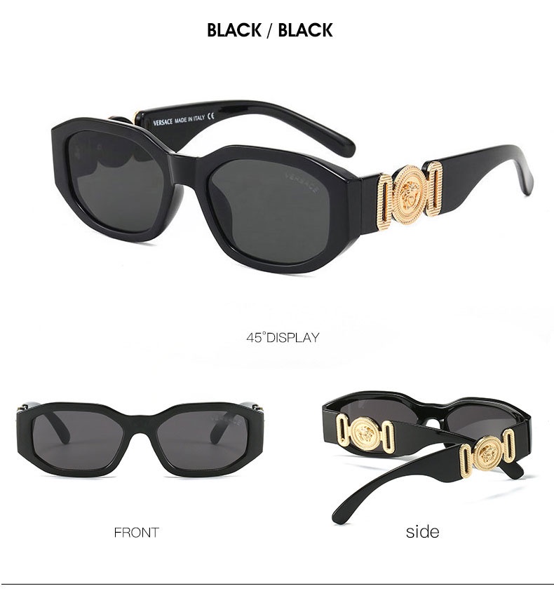 Unisex Square Sunglasses UV400 Protection Full Frame Retro Gradient Fashion Shades main image 1
