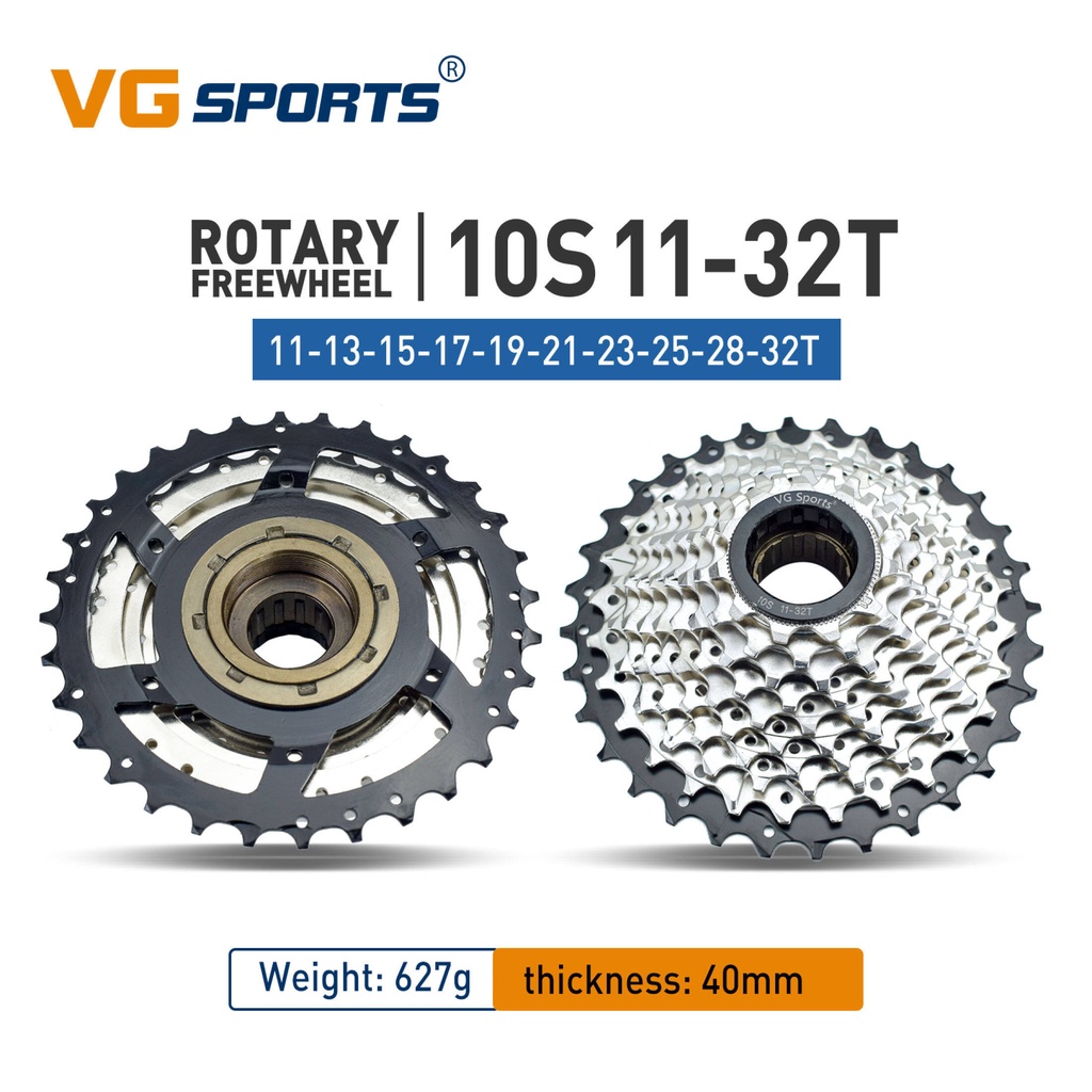 VG Sports Bike Sprocket 5/6/7/8/9/10/11 Speed Thread Type 14-28T 13-28 ...