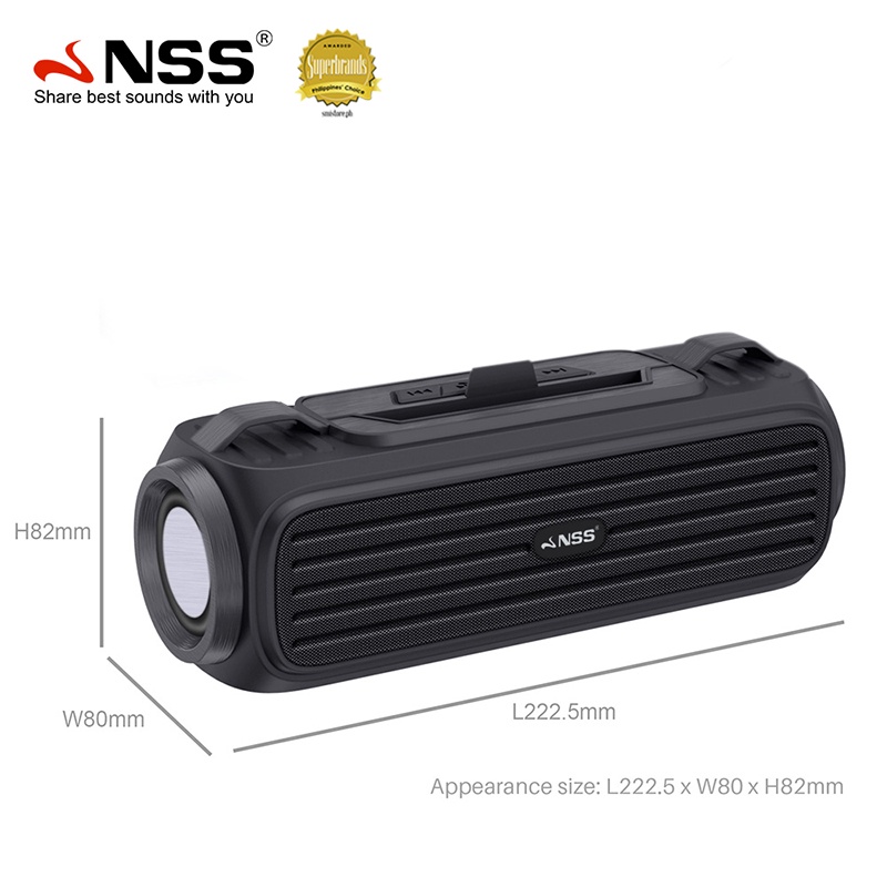 NSS wireless speaker Bluetooth rechargeable with CP stand easy to carry ...