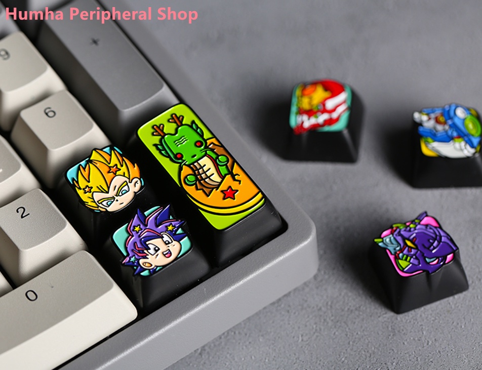 Humha Artisan keycap Anime keycap Cherry profile Mechanical keyboard ...