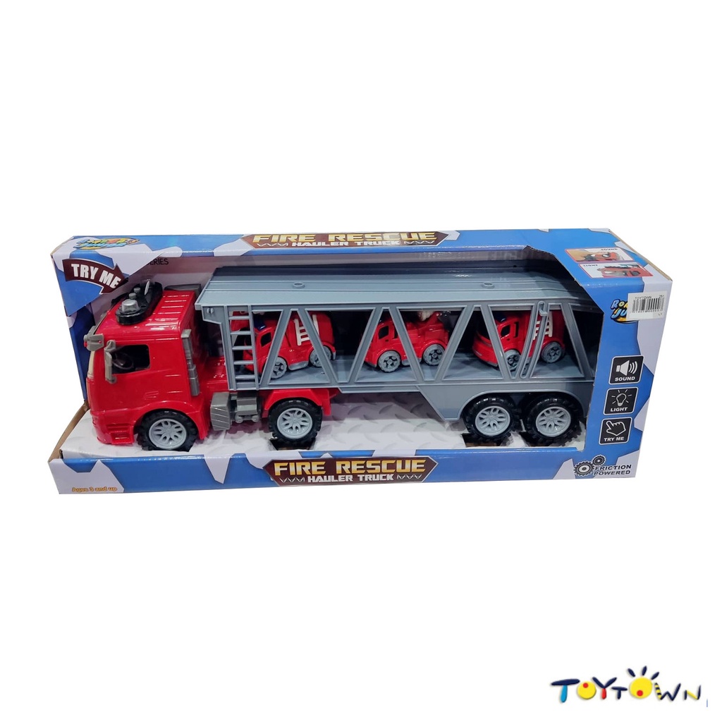 Road Rats Junior - Fire Rescue Hauler Truck | Shopee Philippines