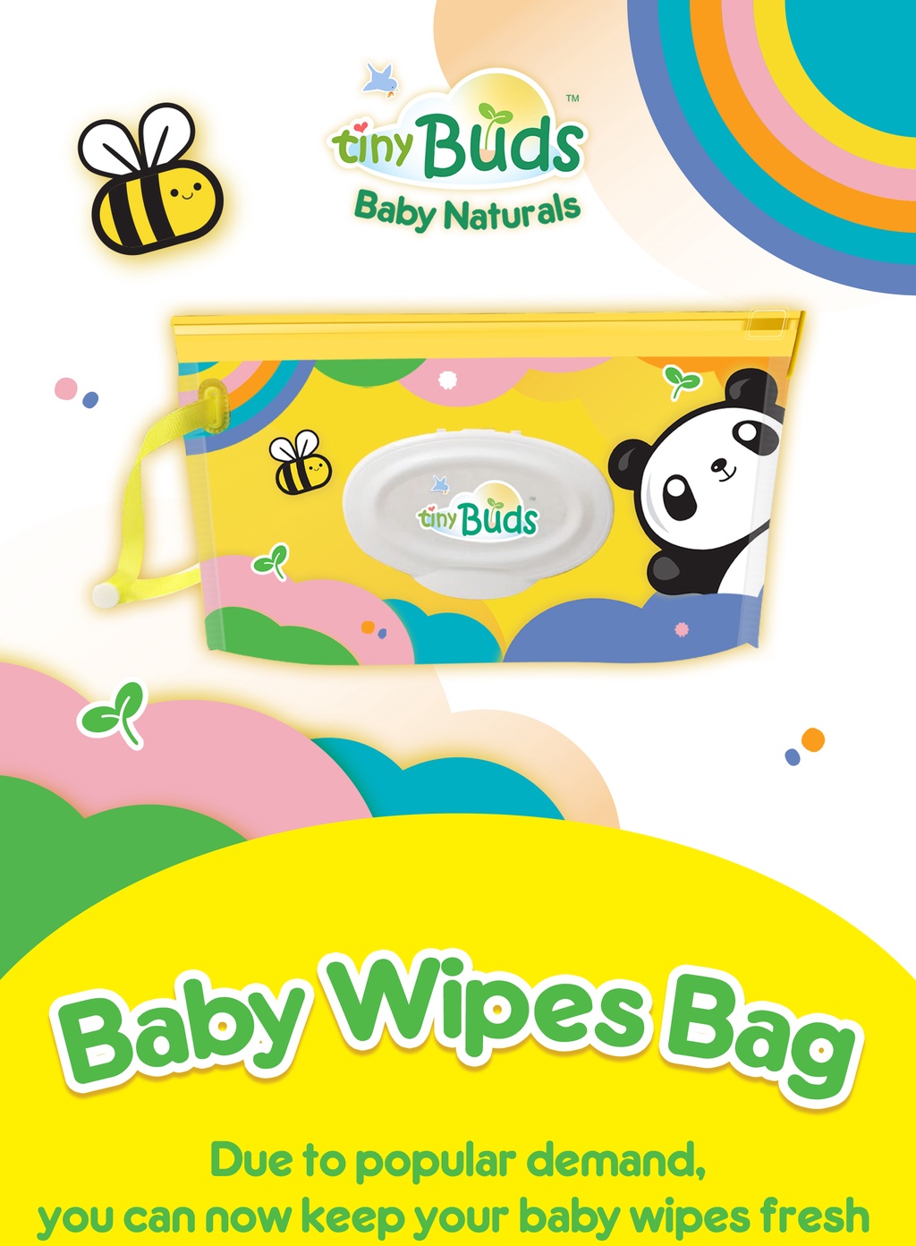 Tiny Buds Baby Wipes Bag Shopee Philippines