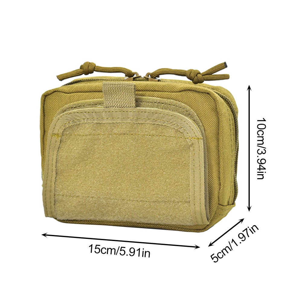 LUC 1000D Molle Pouch Outdoor Map Bag Waist Bag EDC Tool Bag Vest Pack ...