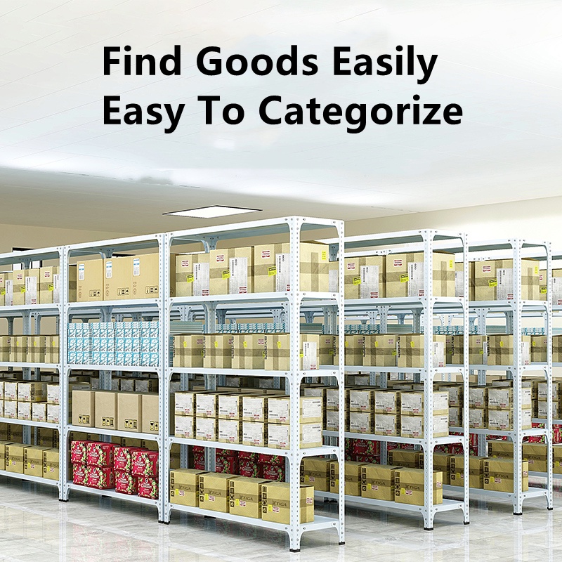 6 Layer Metal Rack Steel Rack Shelf Heavy Duty Storage Shelves ...