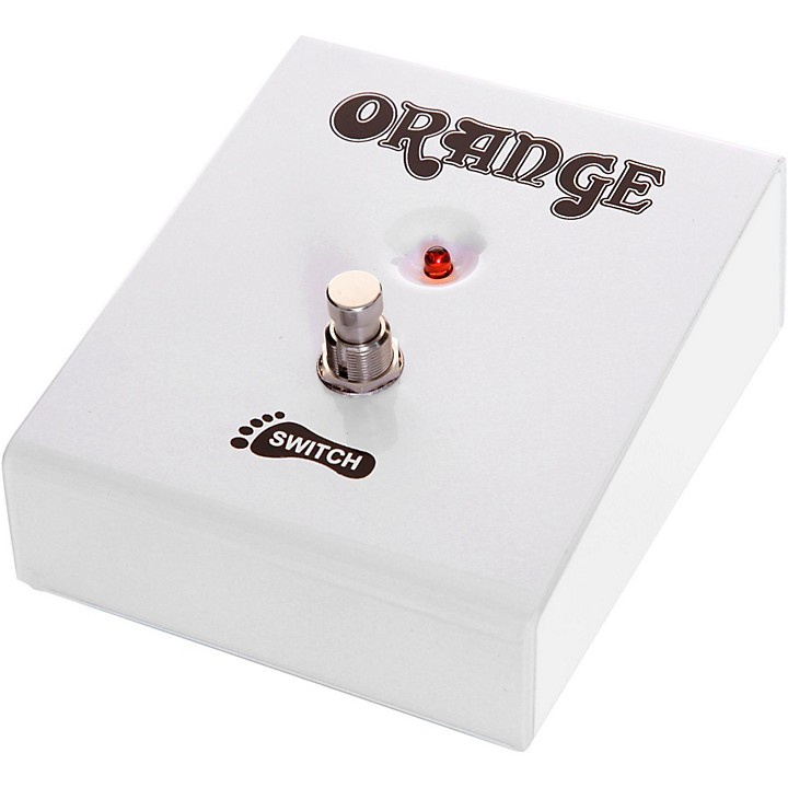 Orange - D-FS-1 Heavy Duty Single Button One-Way Footswitch (Guitar ...