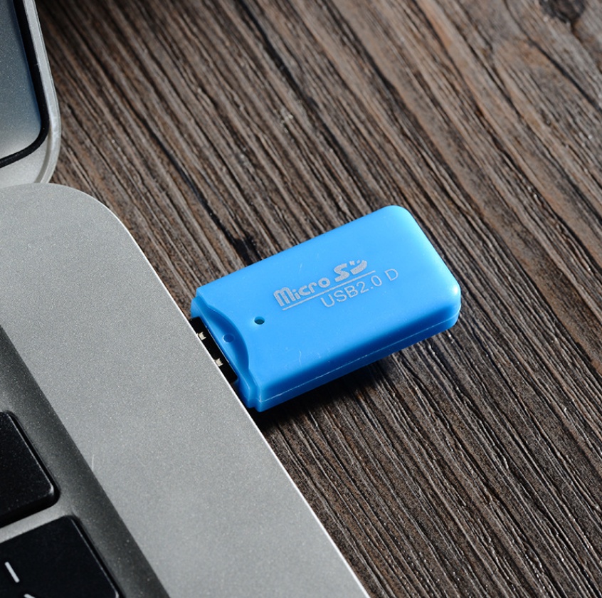 Mini Memory Card Reader USB 2.0 Micro SD TF Flash Portable Plastic ...