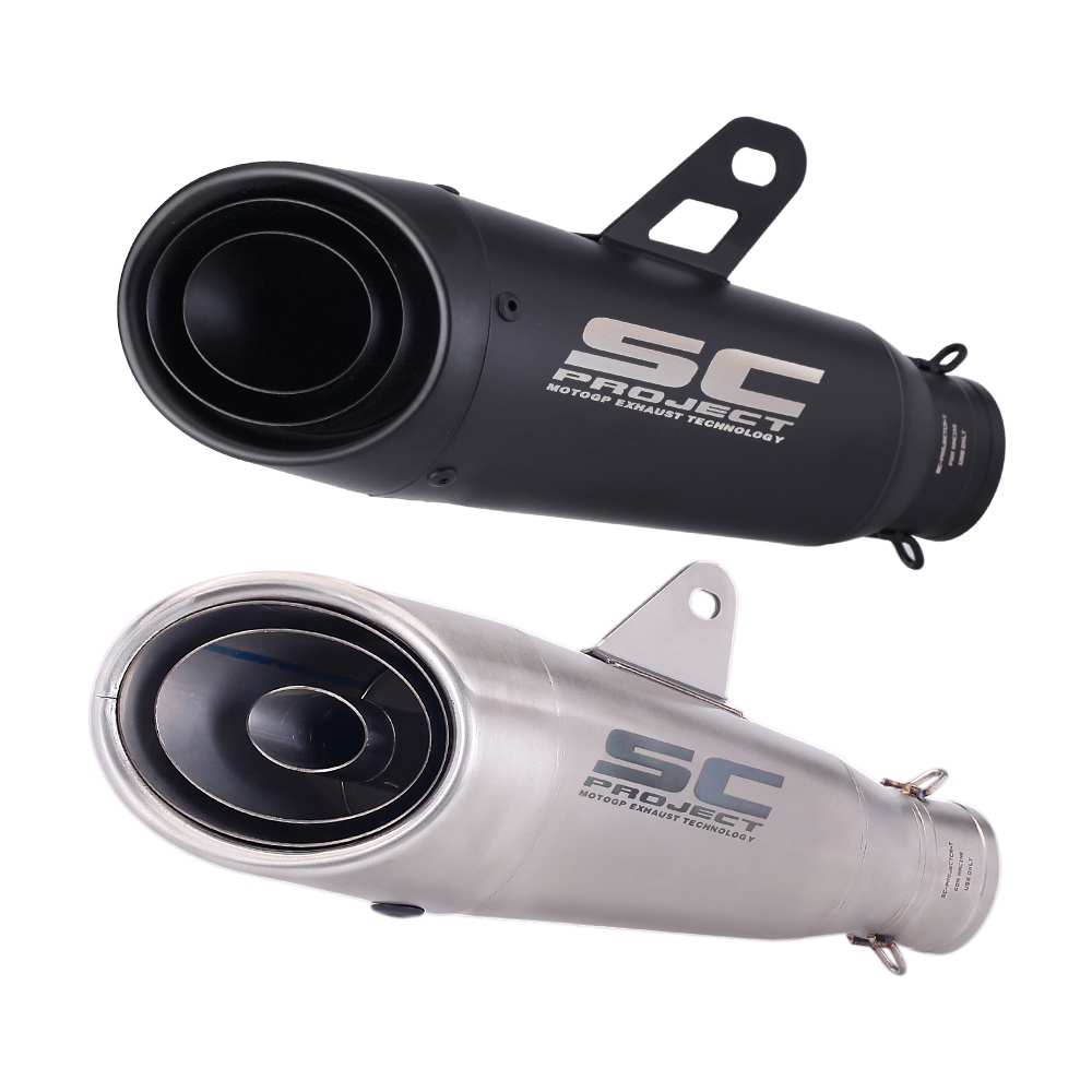 Sc project S1 Tailpipe Tail Pipe Stainless Motorbike Exhaust Rear Pipe ...