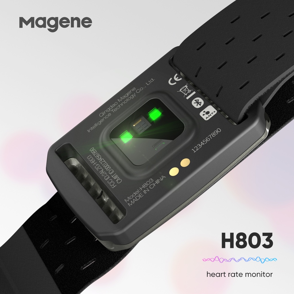 Magene H803 H64 Sensor Arm Polsband Fitness Hartslag Tracker Voor Stra ...
