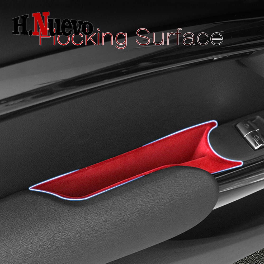 For MINI F55 F56Car Armrest Storage Box Door Handle Organizer Case ...