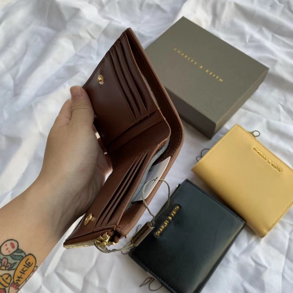 Women's Small Folding Wallet Multifunction Wallet Card Holder 10680907 ...