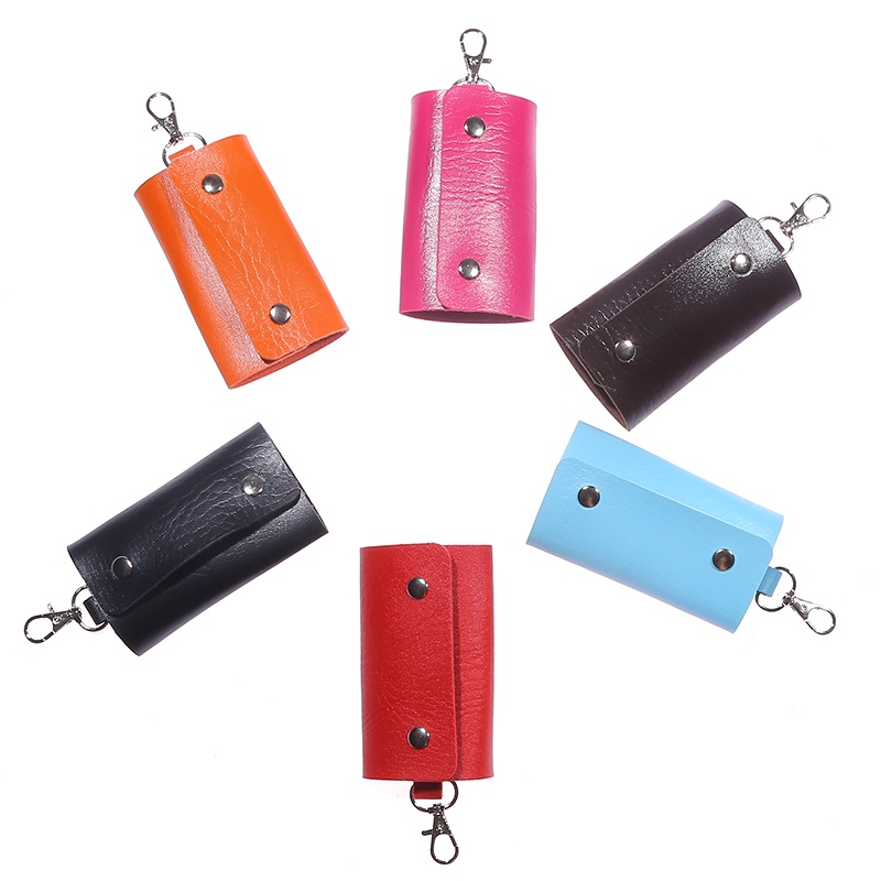 Women Fashion Key Holder Organizer Buckle Key Case Ladies Car Keychain ...
