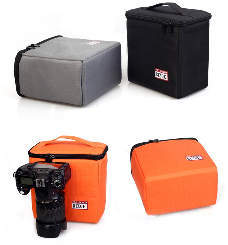 Waterproof DSLR Camera Case With Dividers Partition Camera Bag Insert - Waterproof DSLR Case With Adjustable Dividers For Photography Gear Small Camera Bag