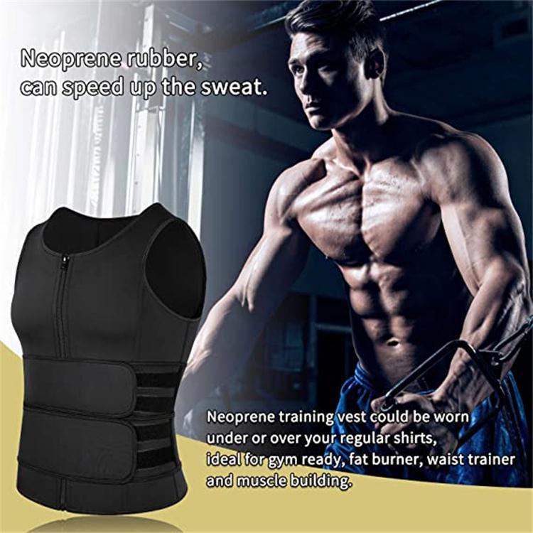 Tank Top Slimming Workout Vest ZURU BUNCH Men's Compression Shirt