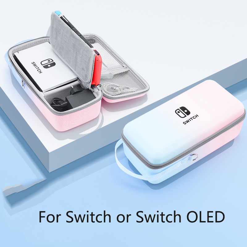 High-capacity Storage Bag For Nintendo Switch OLED Portable PU Carrying ...