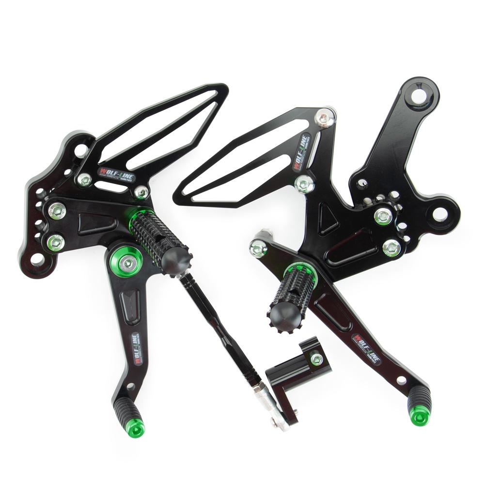 Ultrasupplier Ninja 400 Accessories Motorcycle Adjustable Rear Set ...