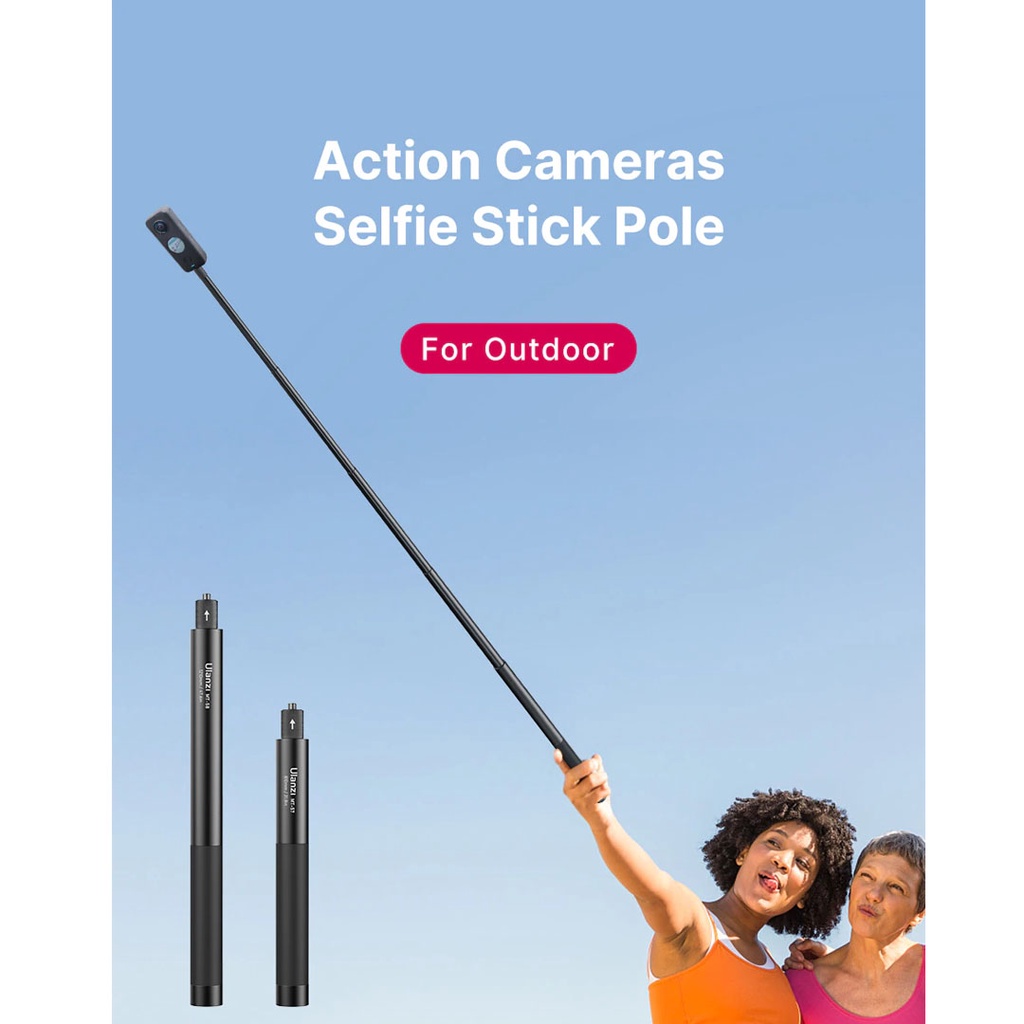 Ulanzi Extendable Action Camera Selfie Stick Pole w/ 1/4