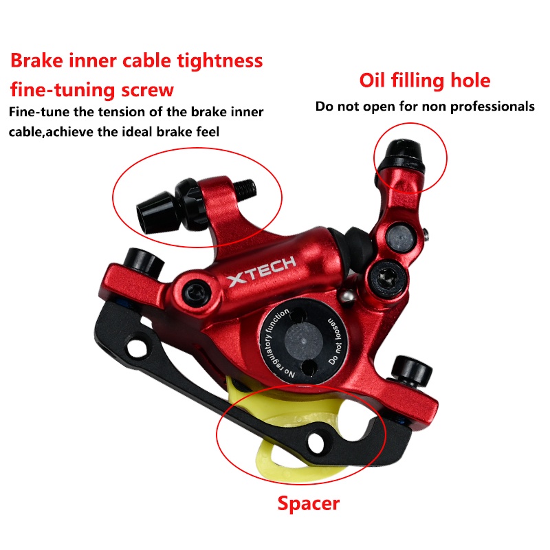 【Local Ship in 48h】ZOOM HB100 Bike Hydraulic Disc Brake MTB Line