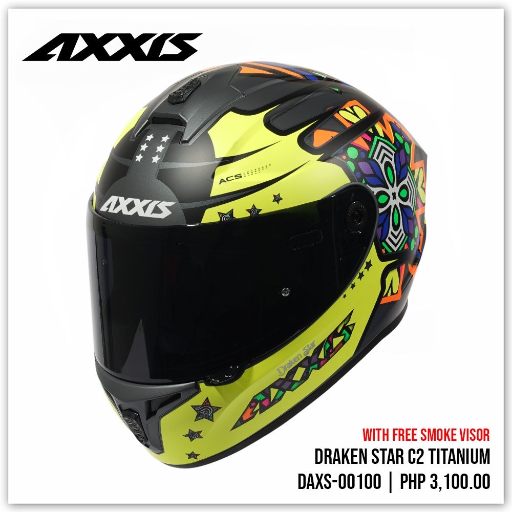 Axxis draken best sale helmet visor