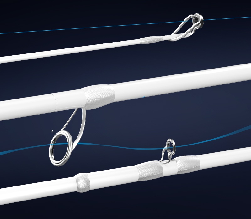 KastKing Centron Lite Spinning Casting Fishing Rod - Carbon Rod with 1 ...