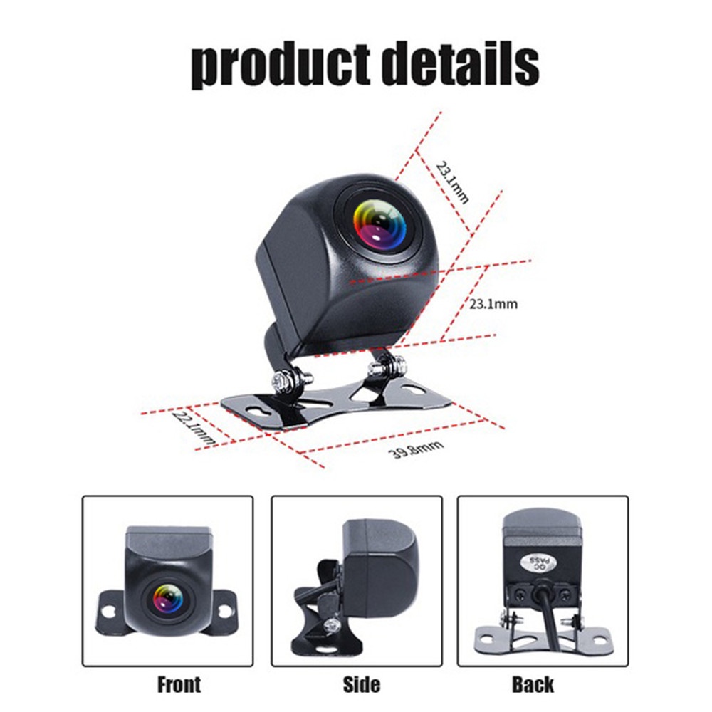 Wireless Car Rear View Camera WIFI 170 Degree Wide Angle Reversing Dash ...