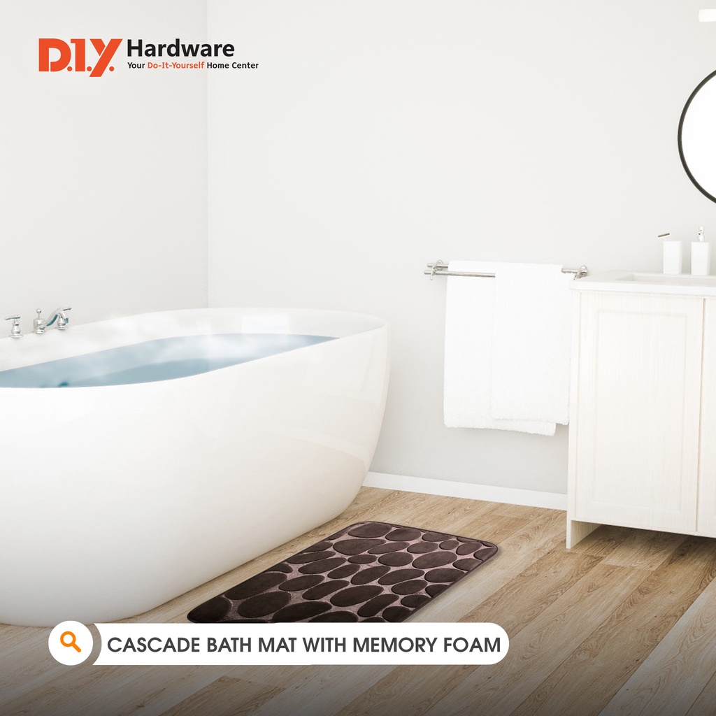 Cascade Bath Mat with Memory Foam | Shopee Philippines