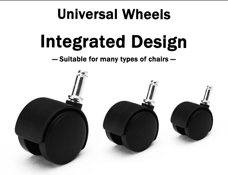 Metal Chair base Steel Feet for Office Chair Parts 5star Tripod Wheels