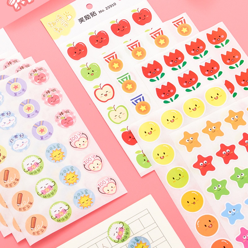 Deli 25910 Reward Sticker for Kids Children Encourage Labels Creative ...