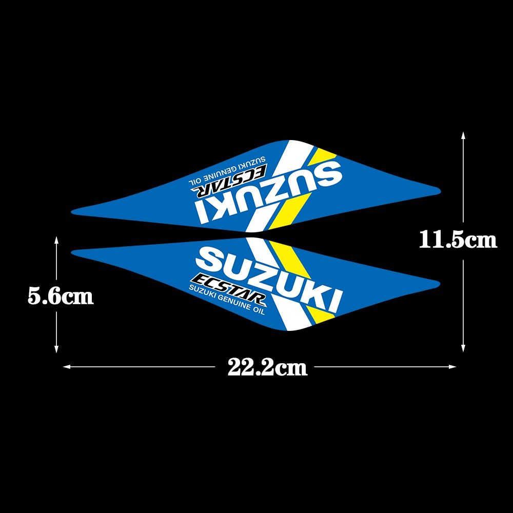 Suzuki GSX250R Fuel Tank Reflective Sticker Side Shell Decal Film ...