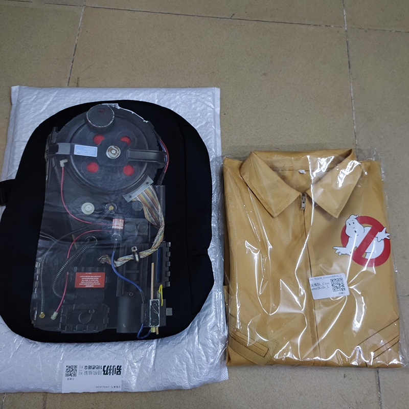 Costume Ghostbuster Completo Adulto – Tuta E Zaino, Halloween, Carnevale - Foto 1