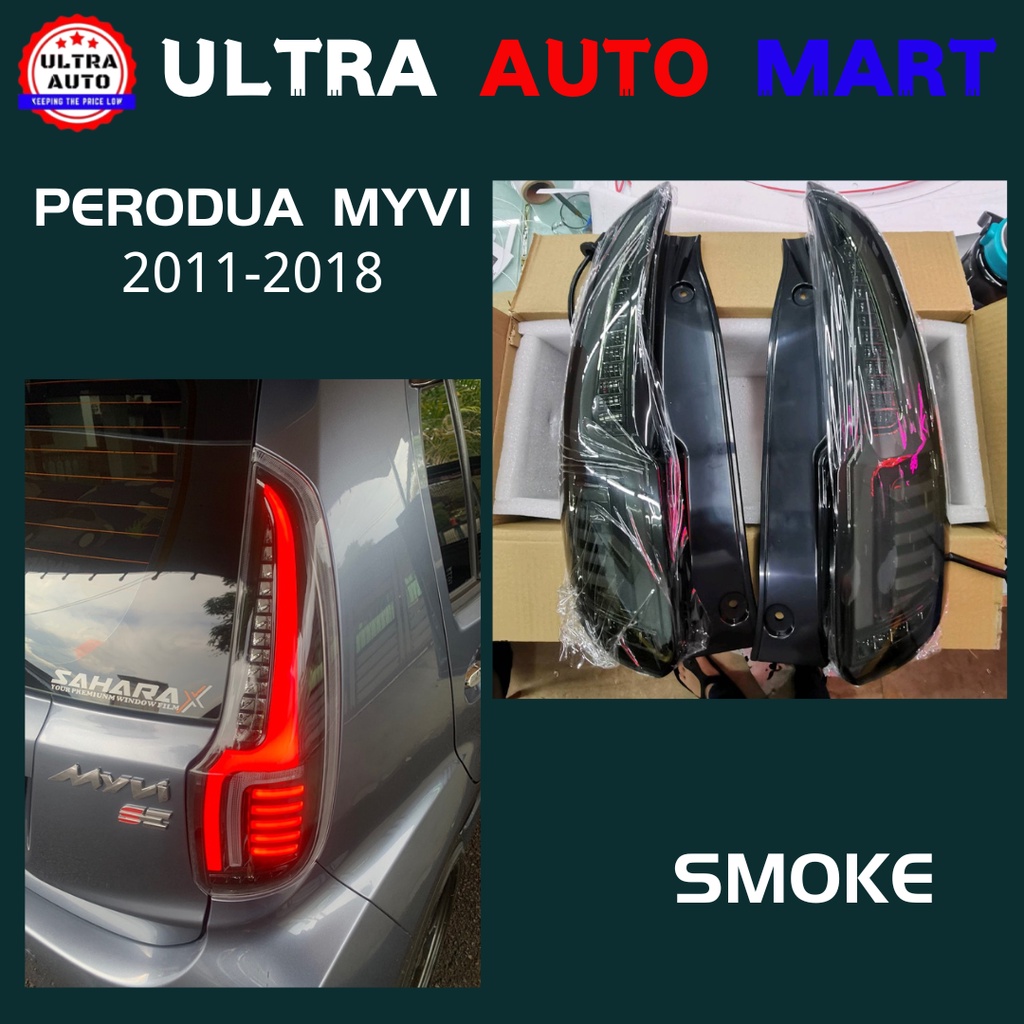 TAIL LAMP LED PERODUA MYVI GEN2 SE LAGI BEST ICON TAIL LAMP LIGHT BAR ...