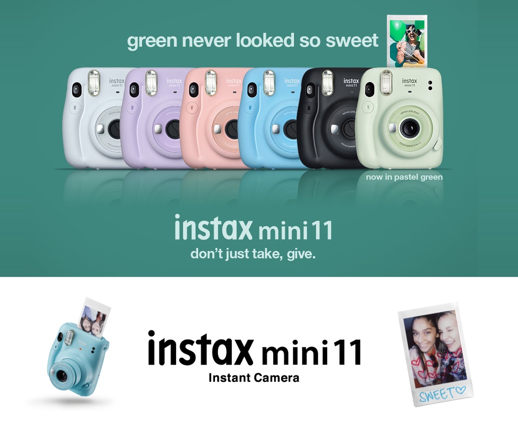 Official Fujifilm PH Instax Mini 11 Mini 12 Mini 13 Instant Camera | 1 ...