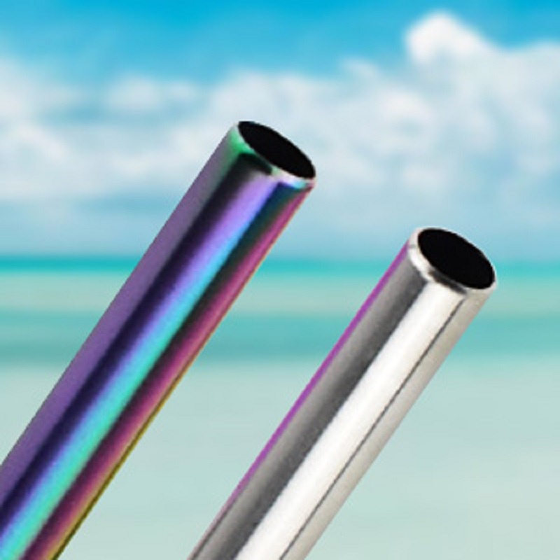 GF Reusable Adjustable Folding Metal Straws,Collapsible Retractable ...