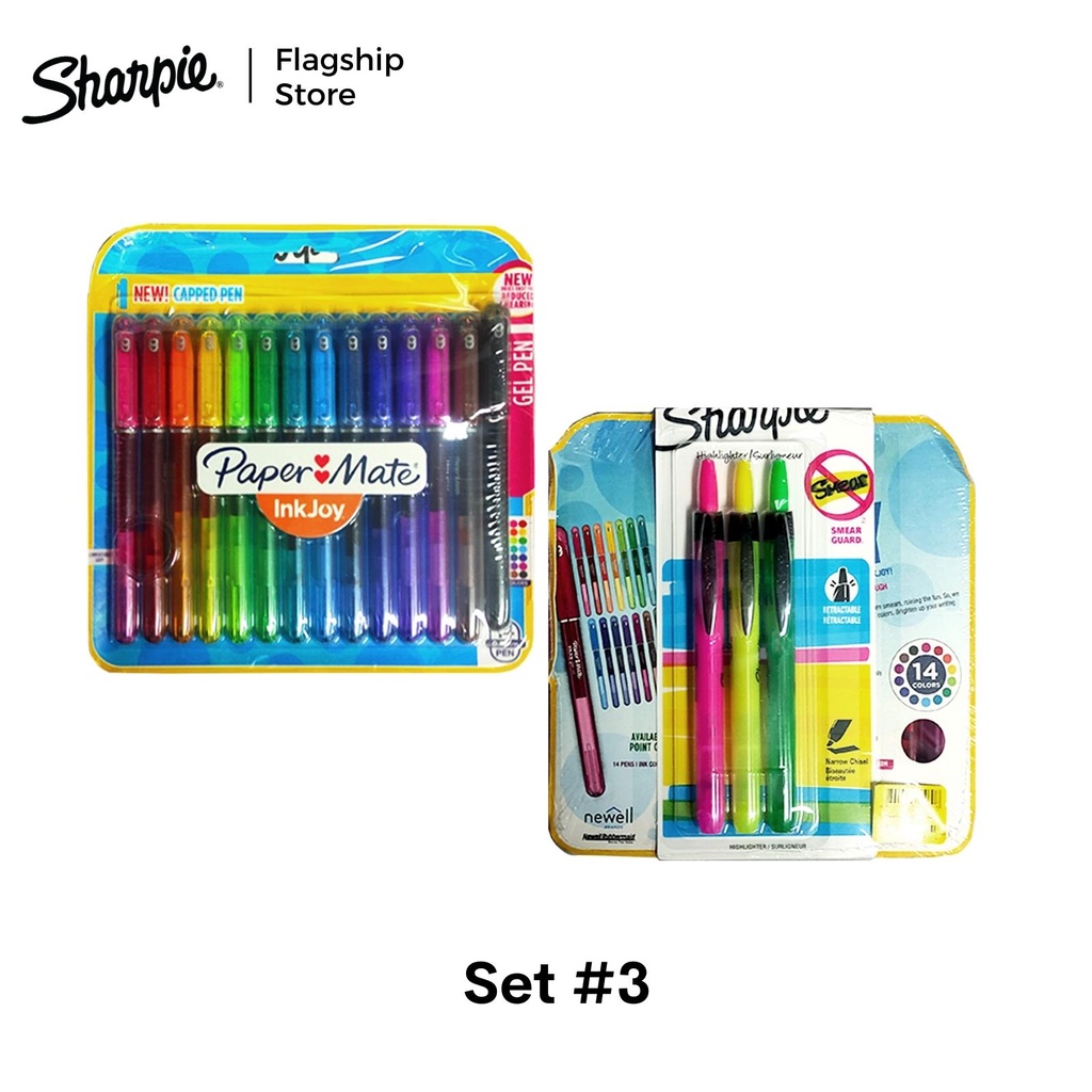 PaperMate x Sharpie Set 1-4 (2022) | Shopee Philippines