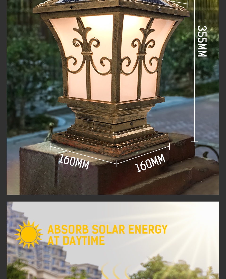 [Gift]Rong River 3 Colors 10W Solar Light Outdoor Waterproof Remote ...