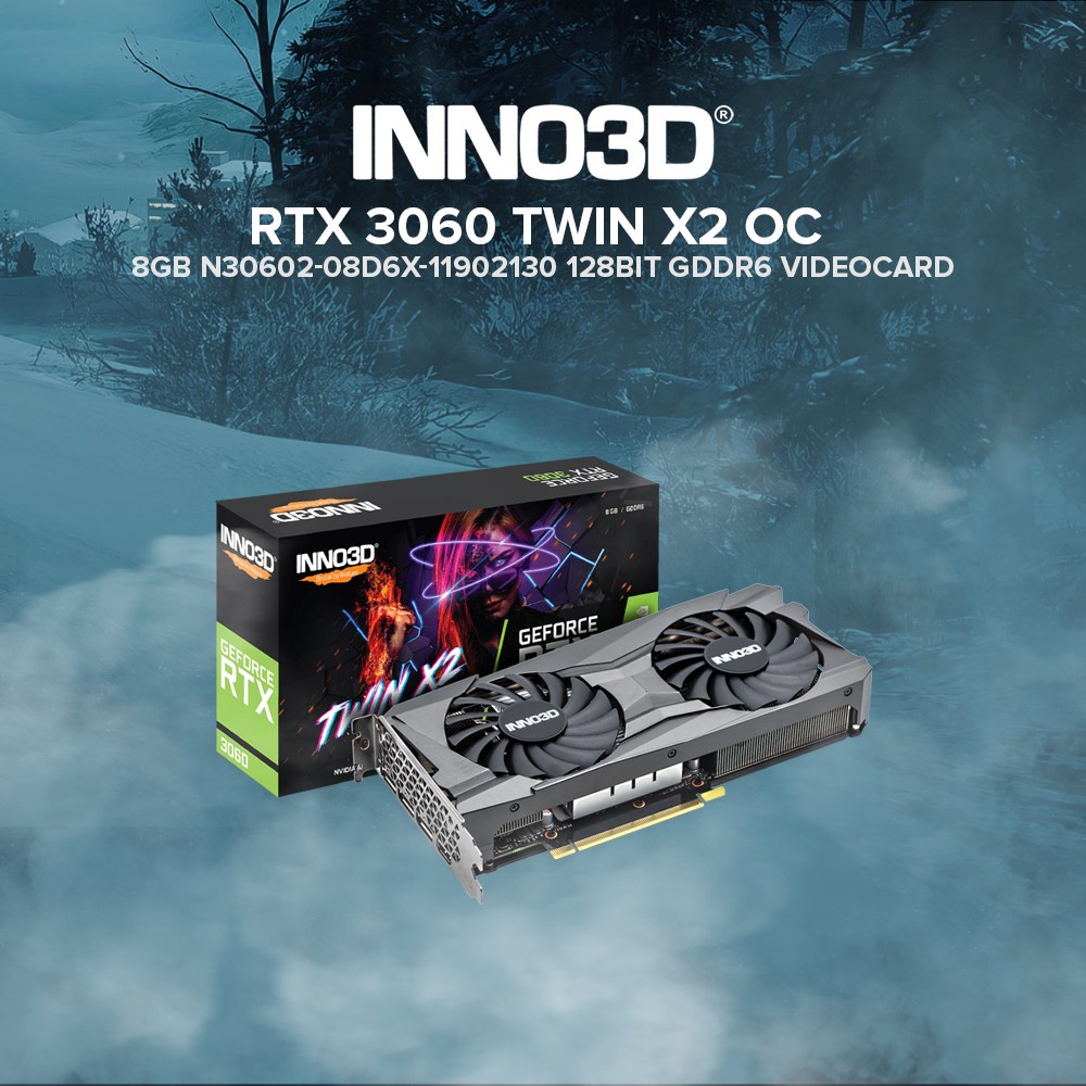 Graphics Card Rtx 3060 Twin X2 Ti Twin X2 Oc Inno 3060ti Inno3D