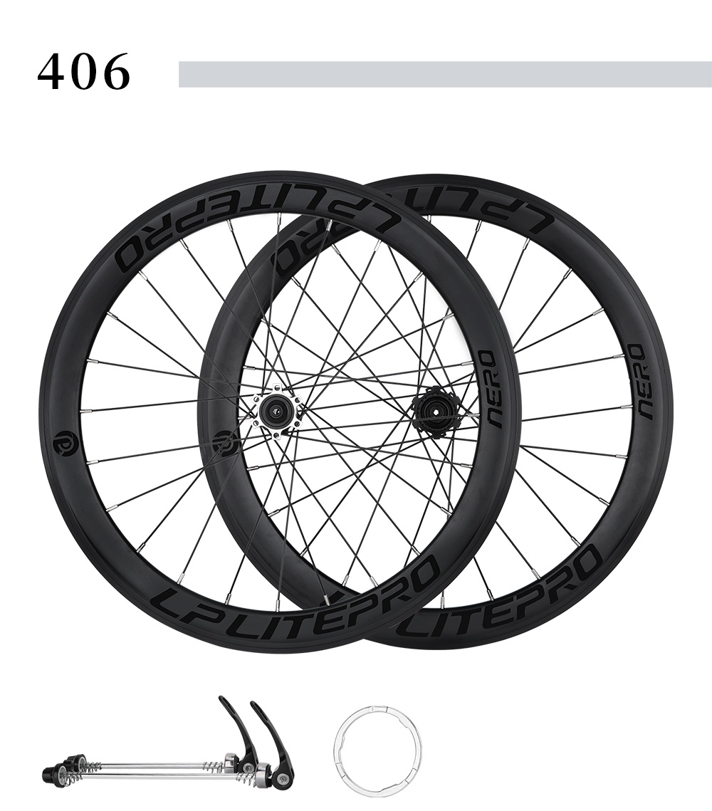 Lp Litepro Aero Ultra Light Wheels 40mm Rim For Folding Bicycle 20 Inch ...