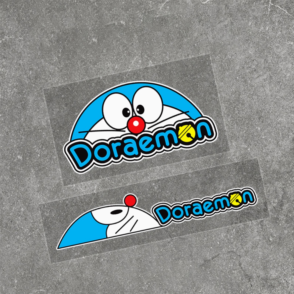 Doraemon Comics Cartoon Cute Sticker Robot Cat Car Motorcycle Stickers ...