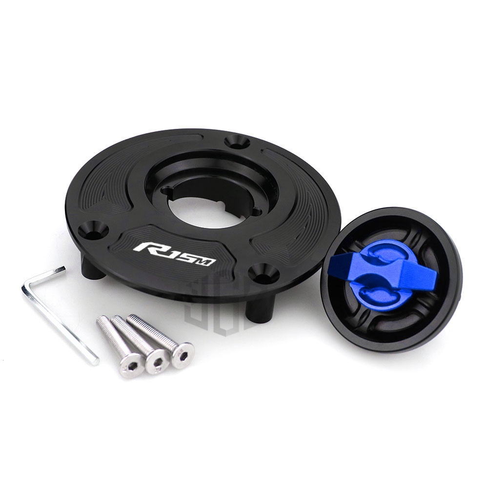 For Yamaha YZF R15M R15 V4 2021-2022 CNC Motorcycle Gas Fuel Tank Cap ...