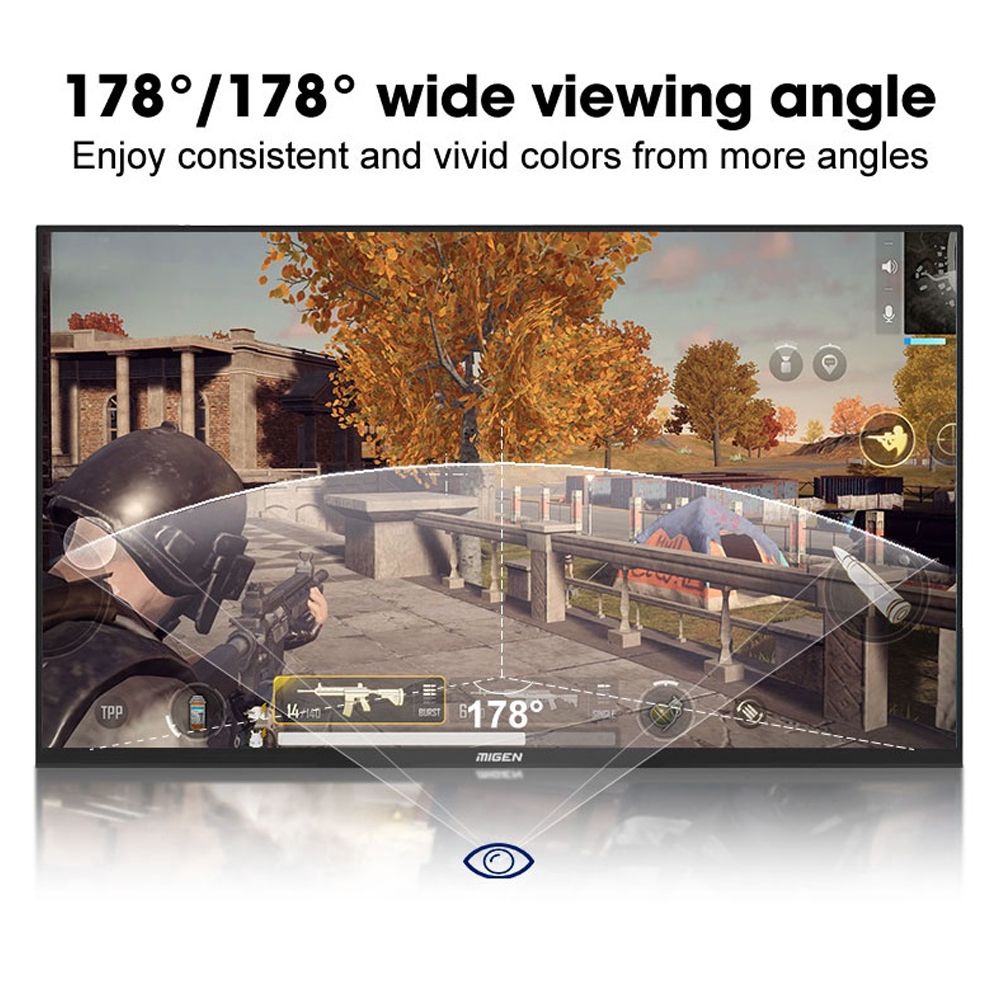 EasyPC | Migen N2468 24 inch Monitor, IPS Display , FULL HD, 75hz ...