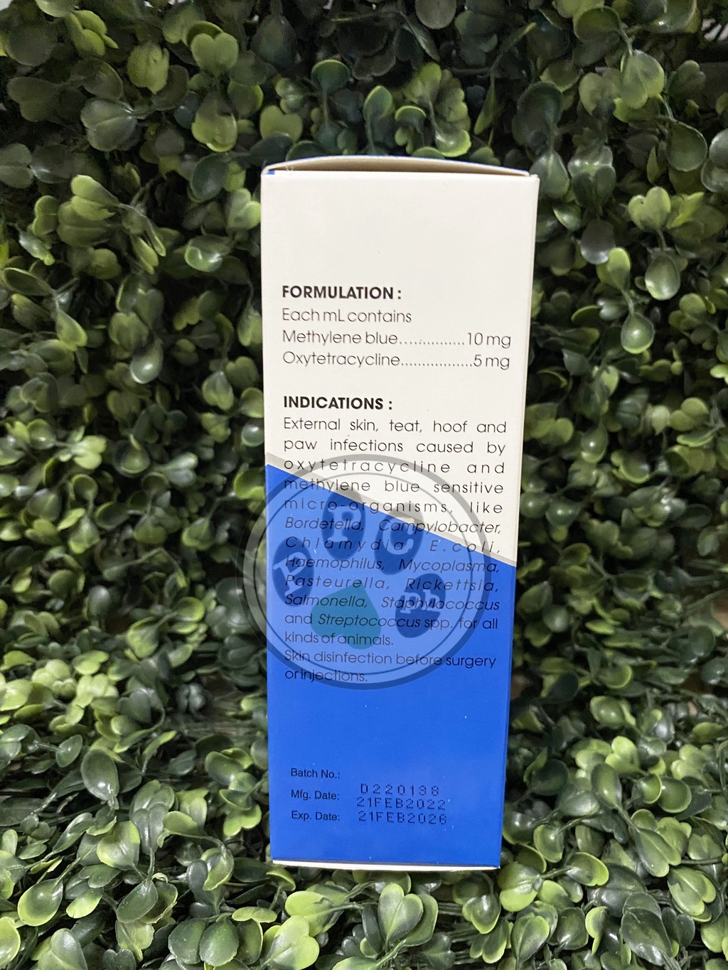 Papi Vime-Blue Skin Treatment Disinfectant Antibacterial Spray Dogs and ...