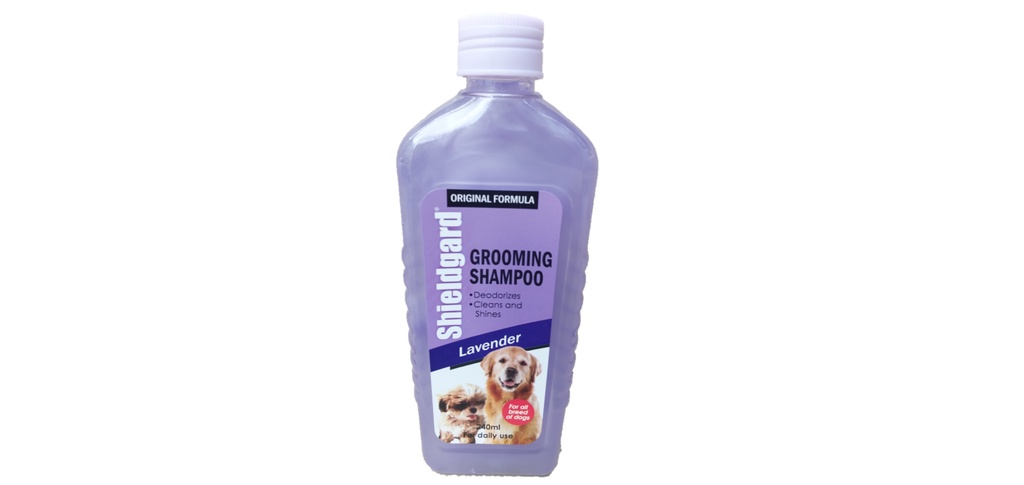 Lavender Scent Shieldgard Dog Grooming Shampoo 240ml | Shopee Philippines