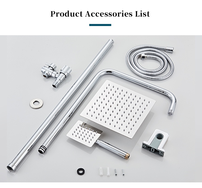 304 stainless steel shower suit single point water heater shower faucet ...