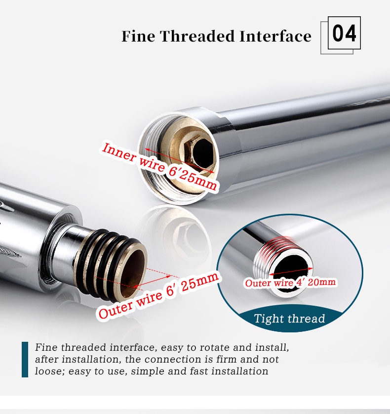 304 stainless steel shower suit single point water heater shower faucet ...