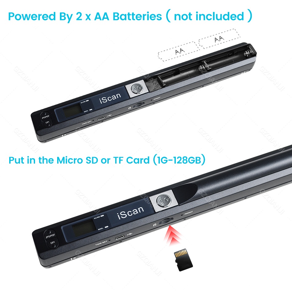iScan Portable New Creative Handheld Mobile Portable Document Scanner ...