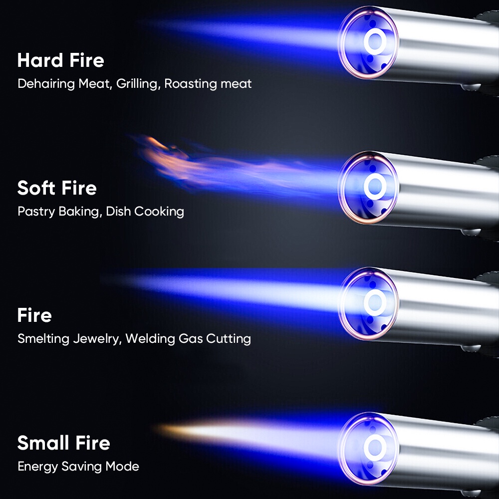 Mitsushi Automatic Ignition Gas Torch Flamethrower Gas Blow Flame Gun ...